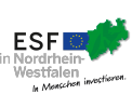 Logo ESF in Nordrhein-Westfalen